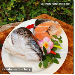 Salmon frozen bone-in Norway / Chile / Tasmania STEAK 3/4" 2cm (price/pack 500gr 2-3pcs)